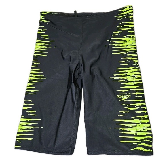 Speedo | Swim | Speedo Pro Lt Jammer Mens 34 Black Lime Interference ...